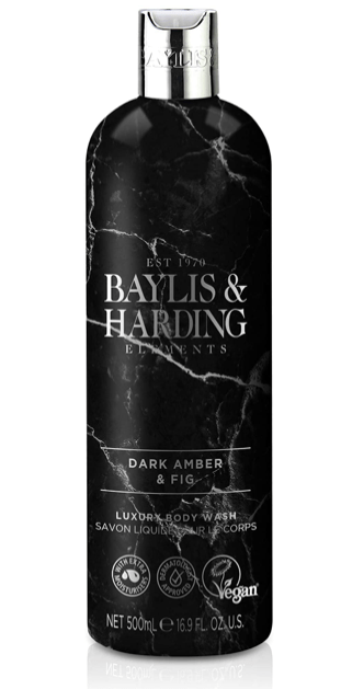 Baylis and Harding Elements Dark Amber and Fig Bodywash