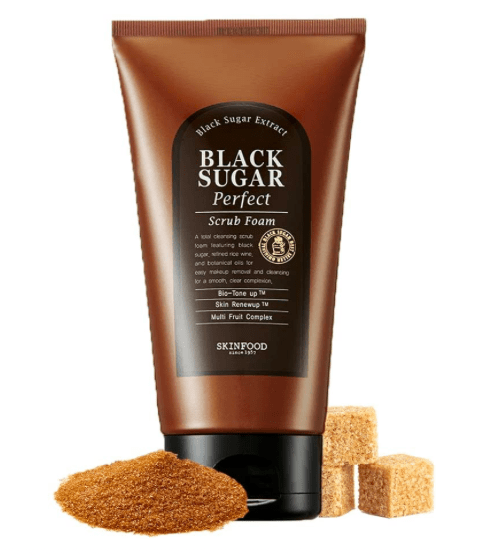 SKINFOOD Black Sugar Perfect Scrub Foam