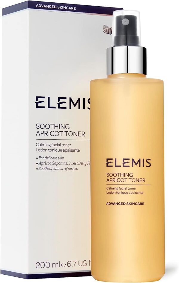 ELEMIS Soothing Apricot Facial Toner, Hydrating Face Mist for Sensitive Skin, Calming Toner with Natural, Skin Balancing Ingredients with Pore Minimising Properties, Leaves Skin Fresh & Radiant