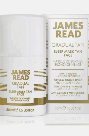 James Read Sleep Mask Tan Face